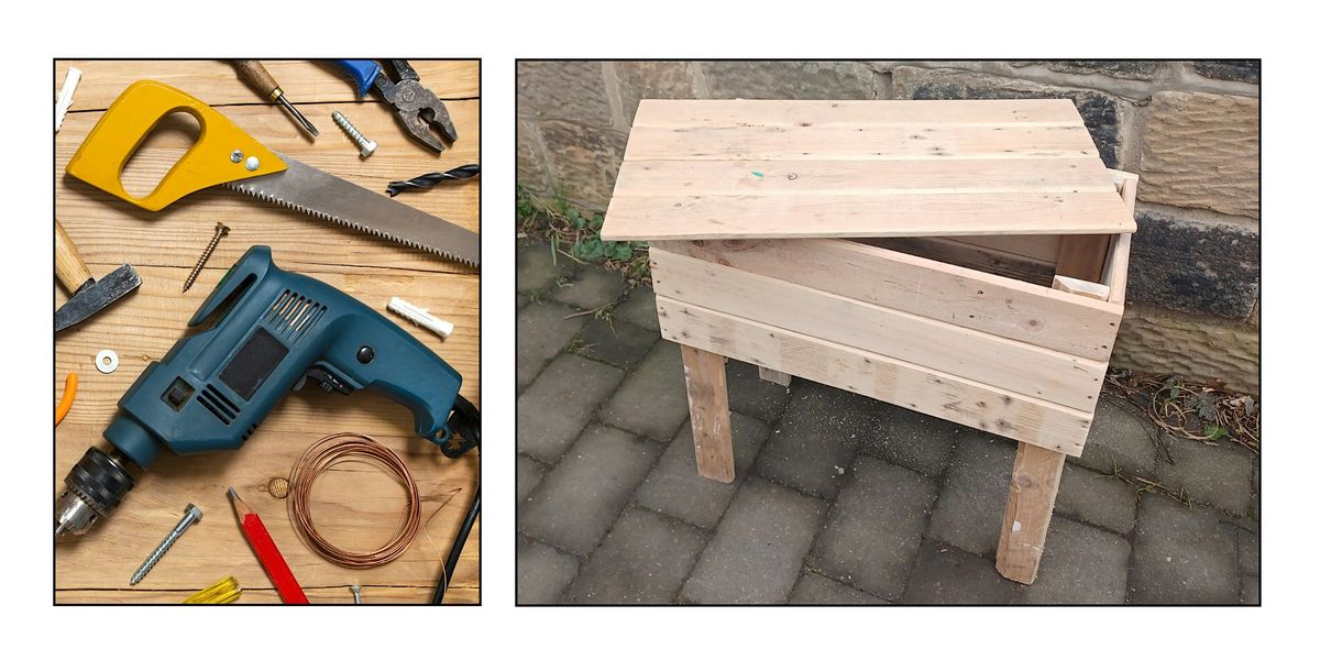Weekend Woodwork at Hollybush: Build your own standing planter\/garden store