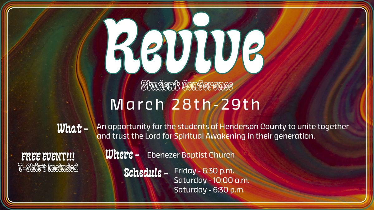 Revive Student Conference