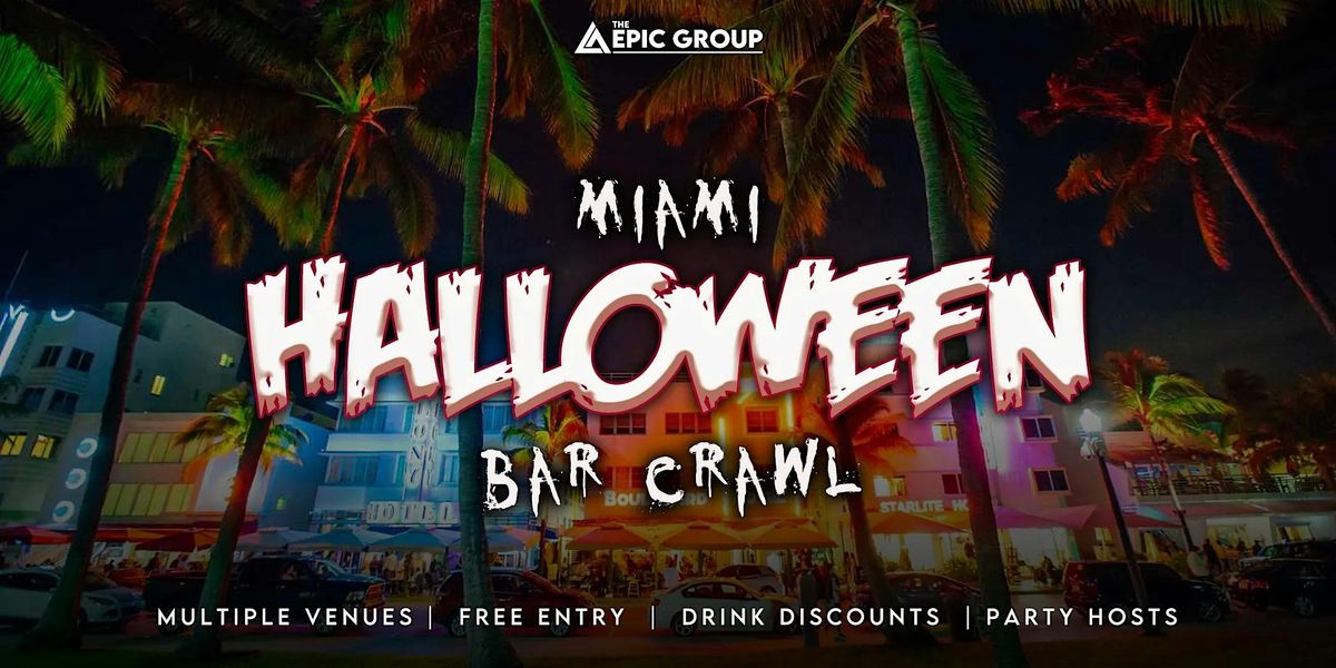 Halloween Miami Bar Crawl