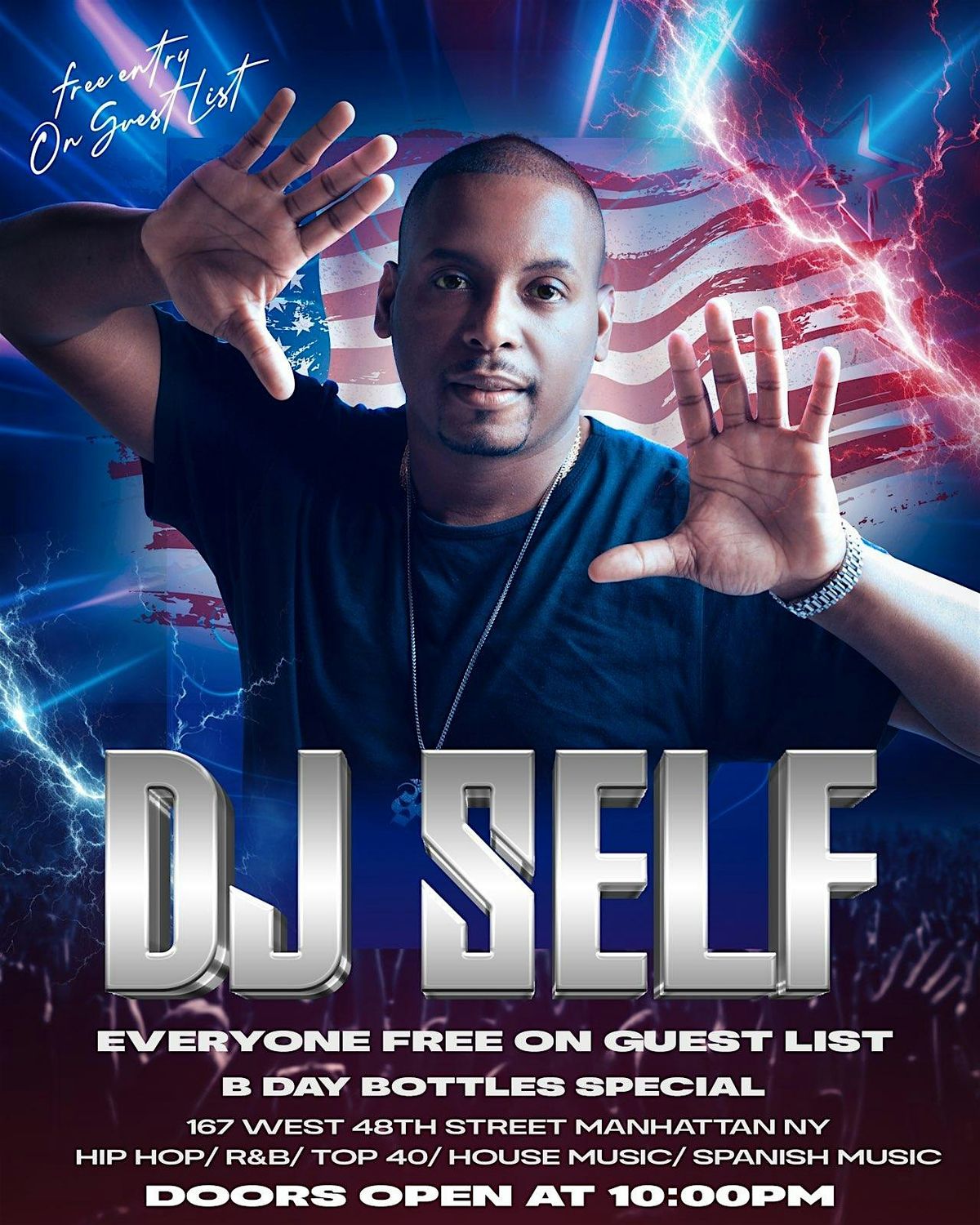 Dj Self @ the  Rabbit Hole TSQ!  FRIDAY July 5 Free Admission on Guest List