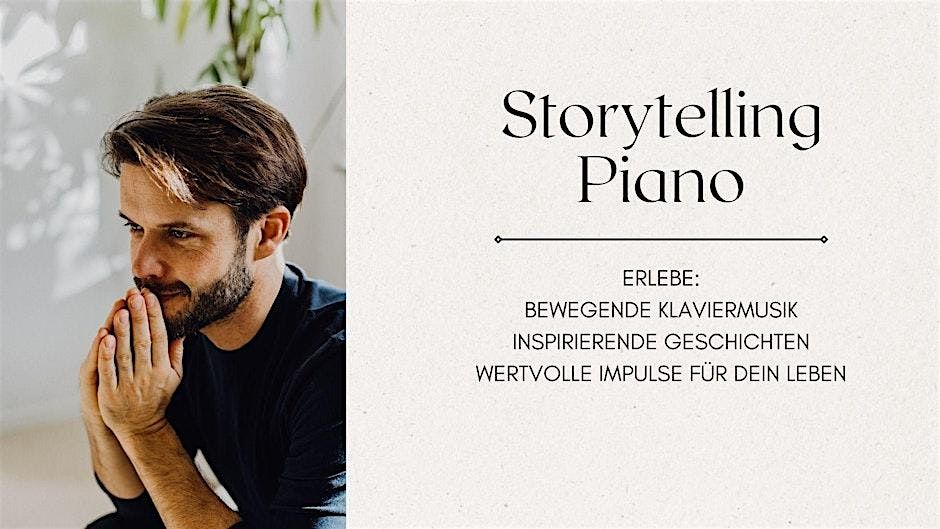 Storytelling Piano | Kiel | Konzert&Buchpremiere | 12. Okt | +Special Guest