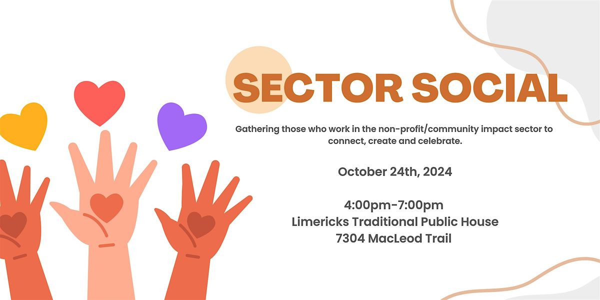 Non-Profit Sector Social - October 24th, 2024