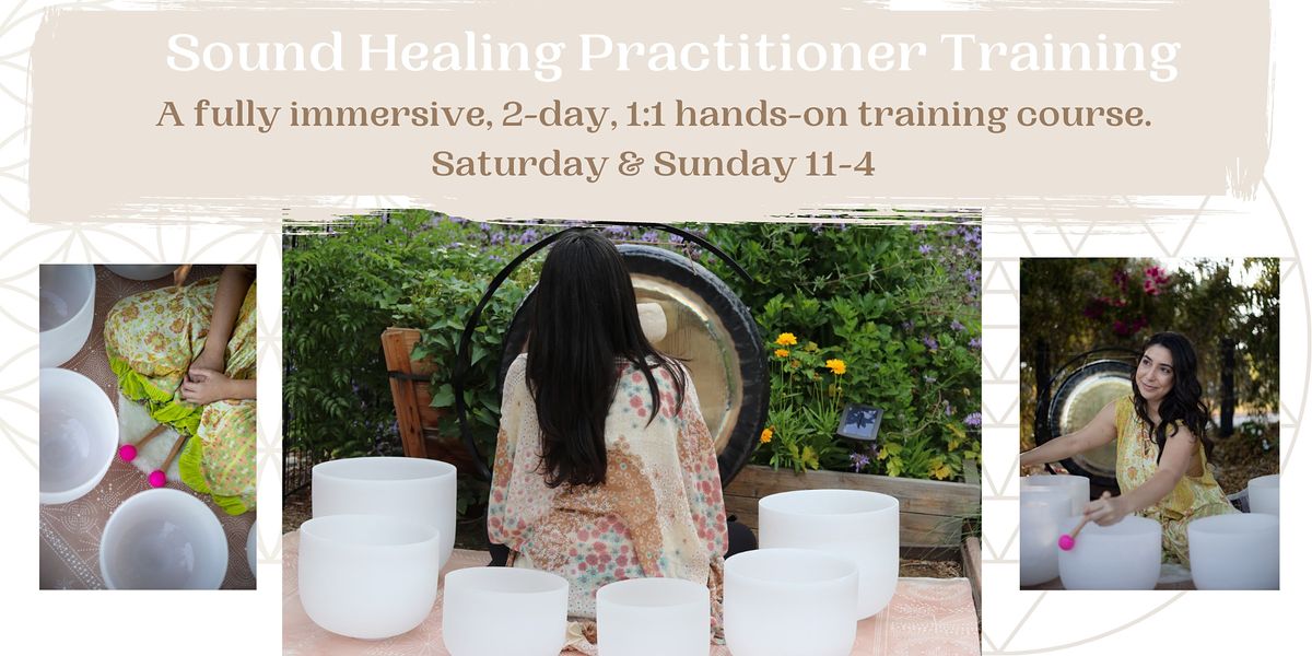 Soundbath Sound Healing Practitioner Training 7\/2-7\/3