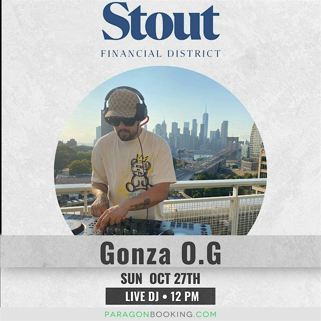 Football Sunday Funday :  Live DJ in Downtown Manhattan featuring Gonza O.G at Stout NYC FiDi