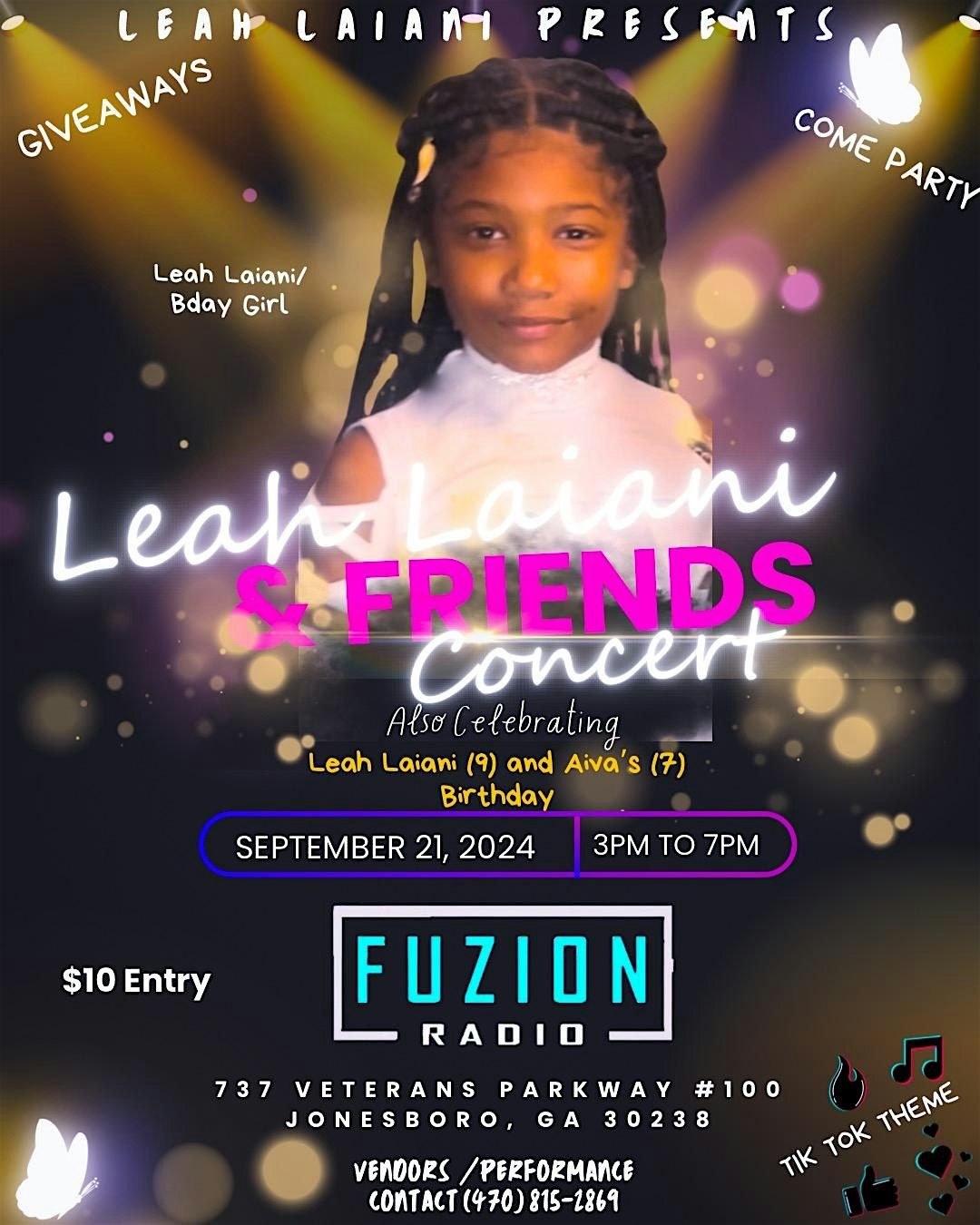 Leah Laiani & Friends Concert