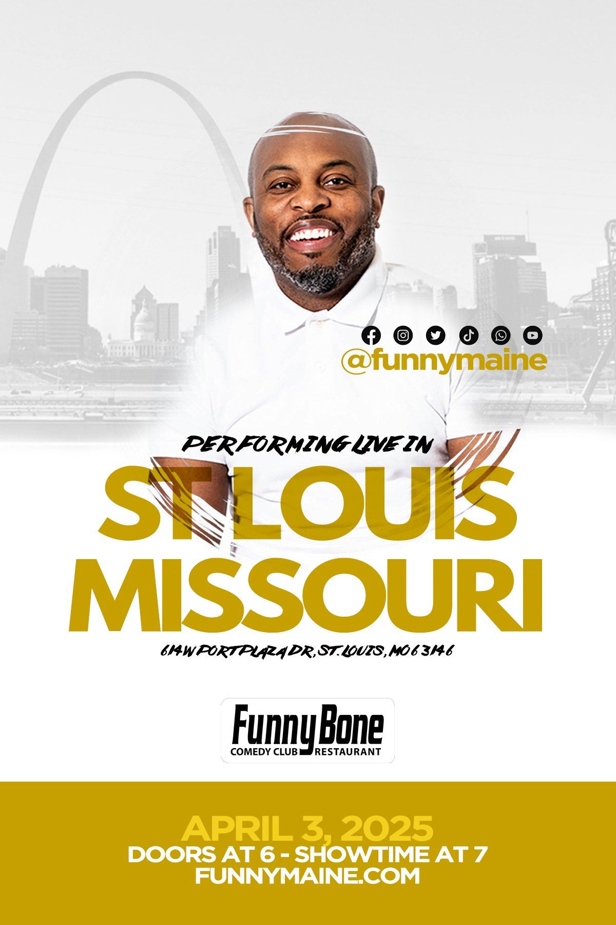 FunnyMaine Live in St Louis