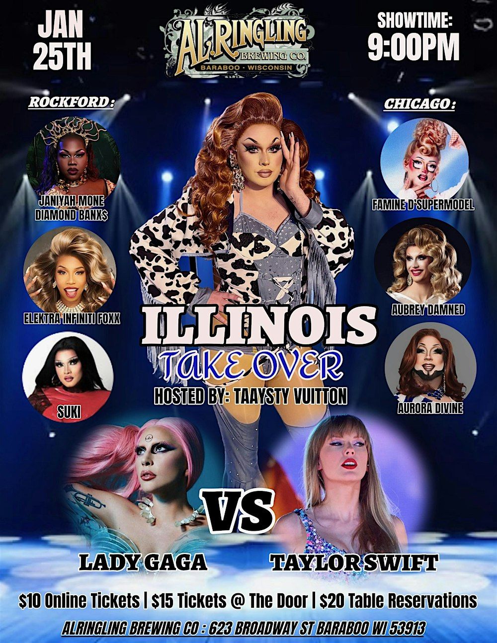 Illinois Takeover!  Hosted By: Taaysty Vuitton