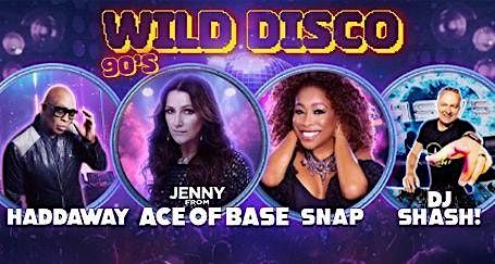 JENNY from ACE OF BASE, HADDAWAY, SNAP, DJ SASH! - Live in MIAMI