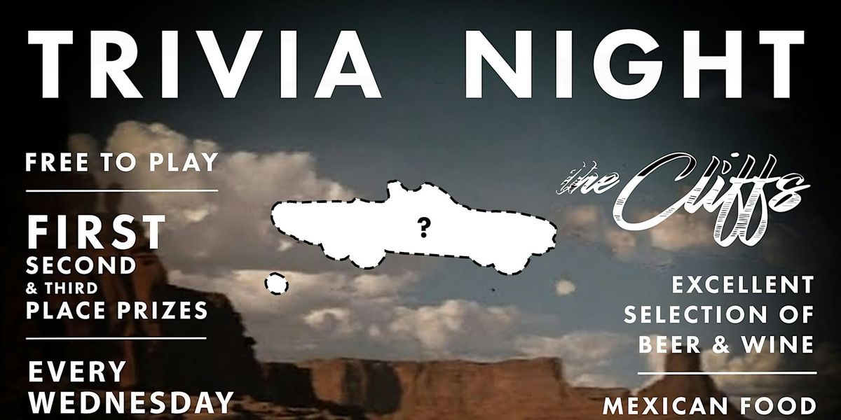 Free Trivia! Wednesdays at The Cliffs Huntington Beach