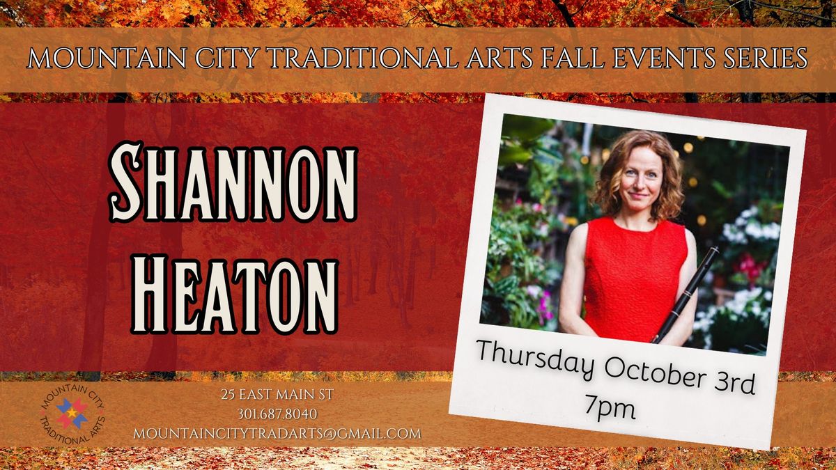 MCTA Fall Concert Series: Shannon Heaton