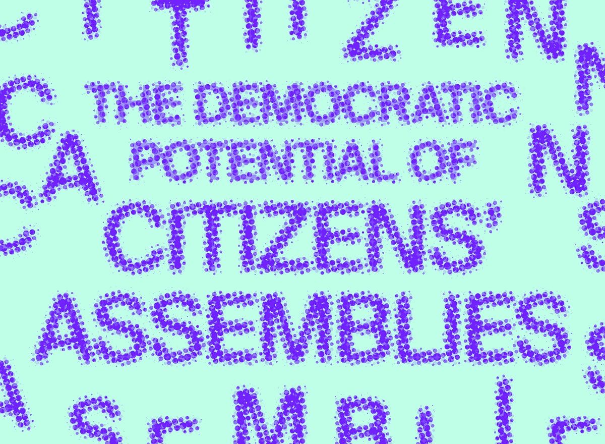 The\u202f Democratic Potential of Citizens\u2019 Assemblies