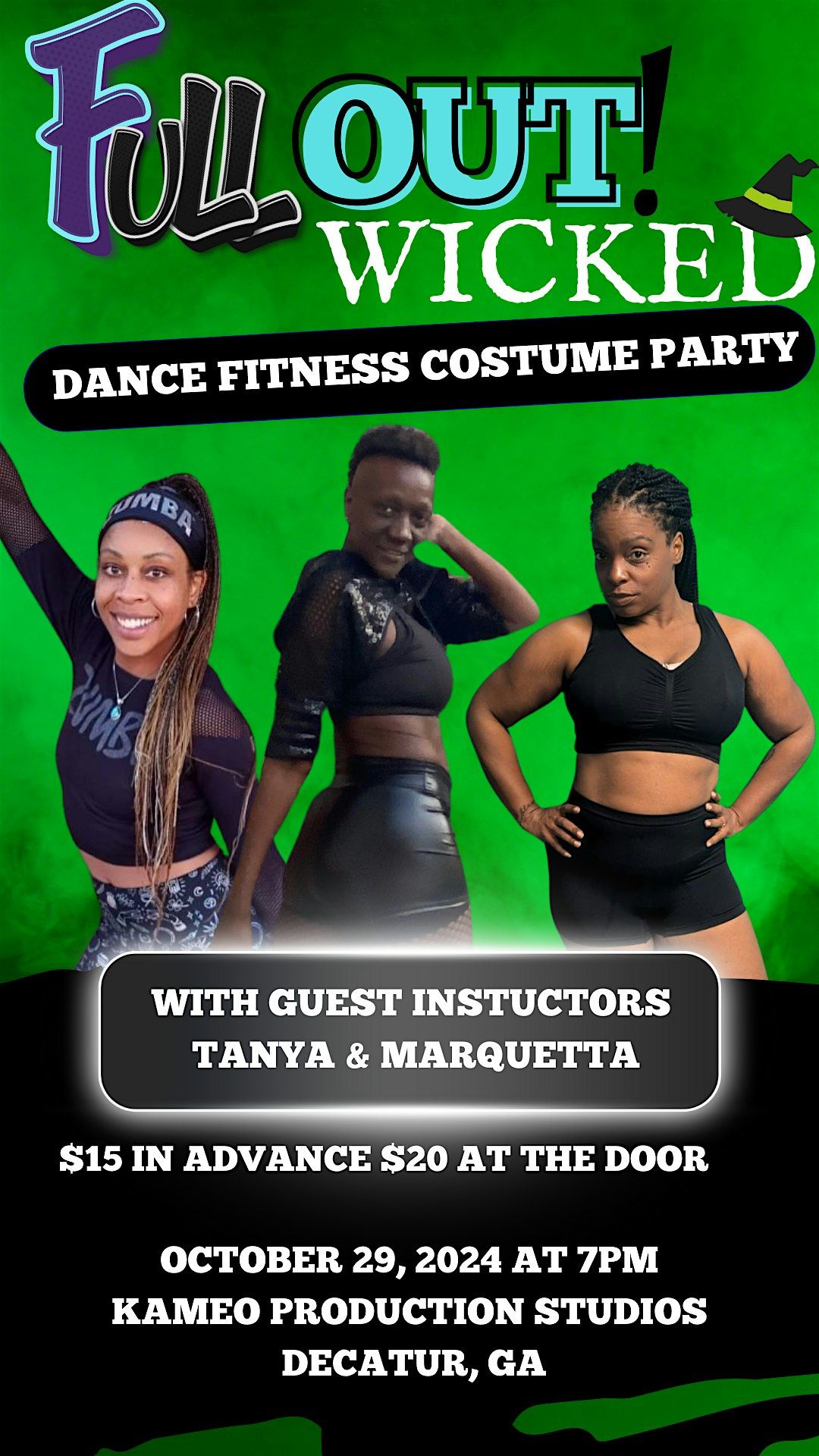 Full Out! WICKED Dance Fitness Costume Party