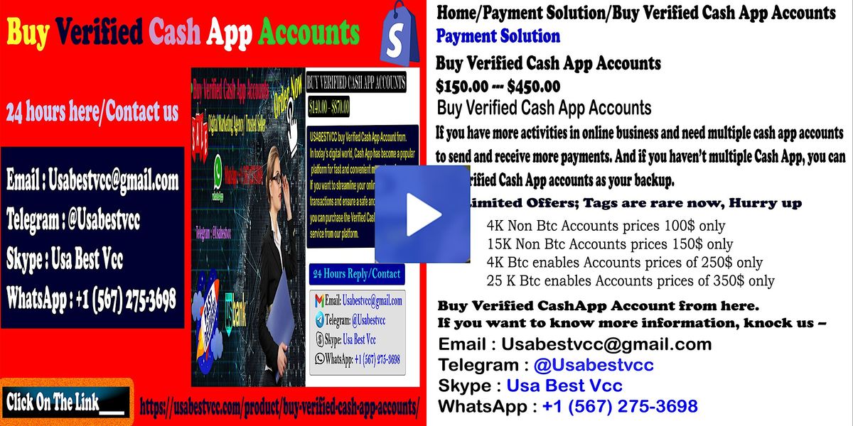 Buy Verified Cash App Account \u00c9v\u00e8nements