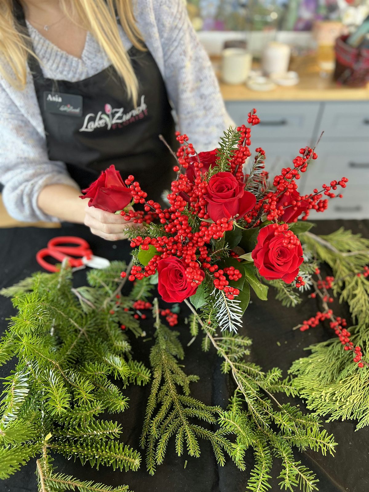 Festive Florals: Flower Arranging Workshop