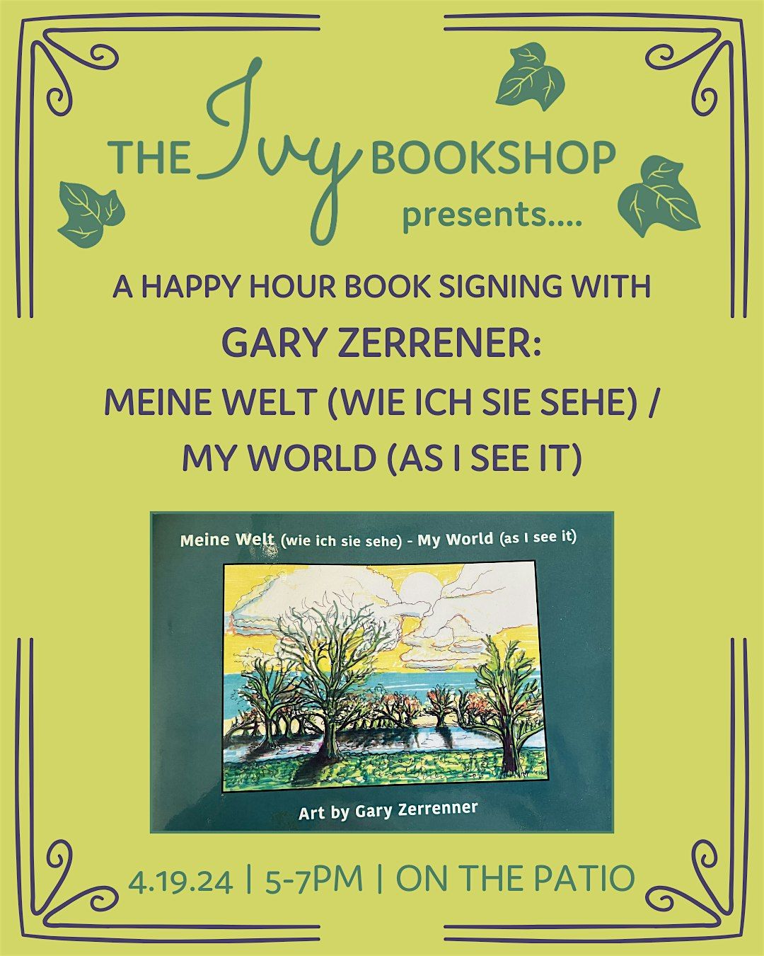 Happy Hour Book Signing ft. BrickHouse Books & Gary Zerrener