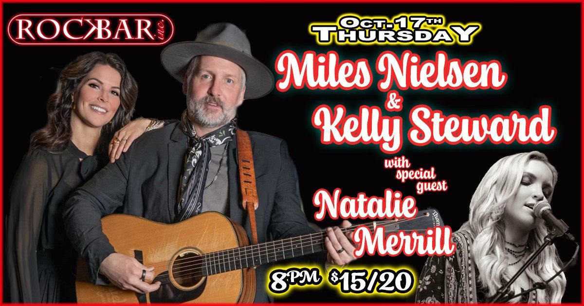 Miles Nielsen & Kelly Steward with special guest Natalie Merrill