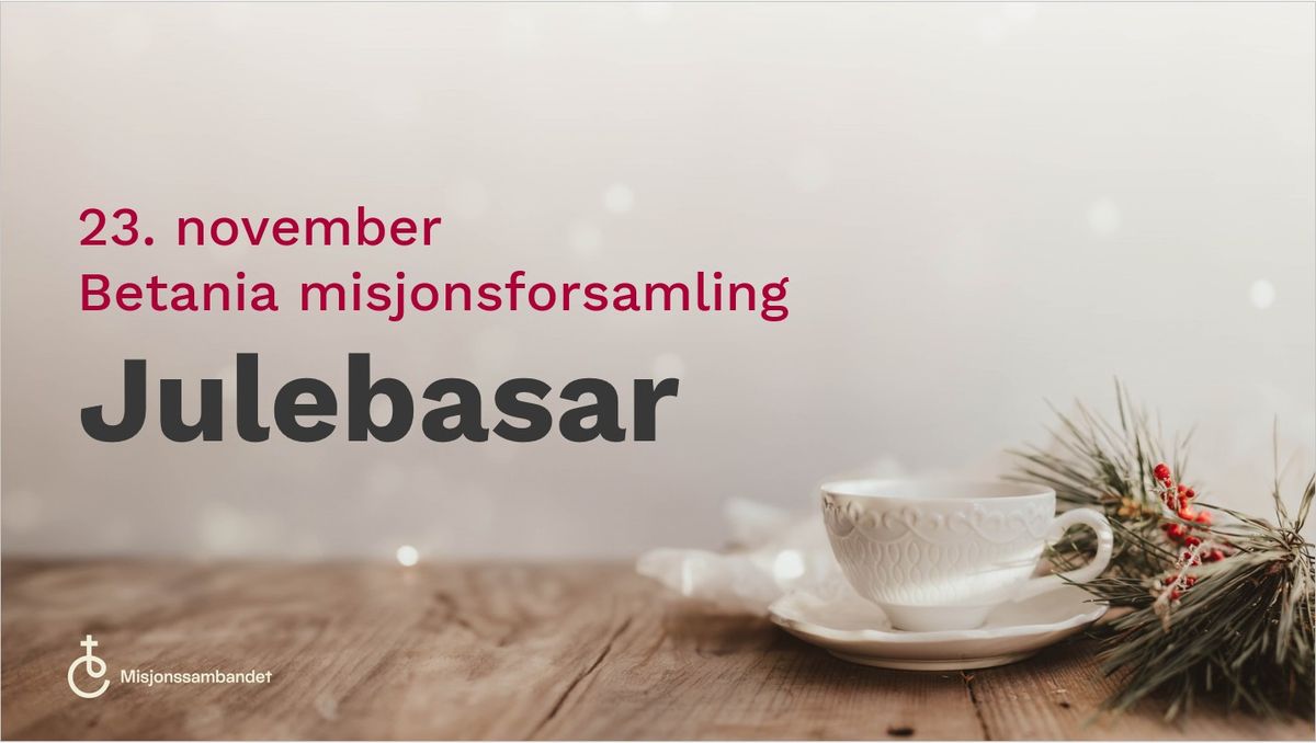 Julebasar 23.nov