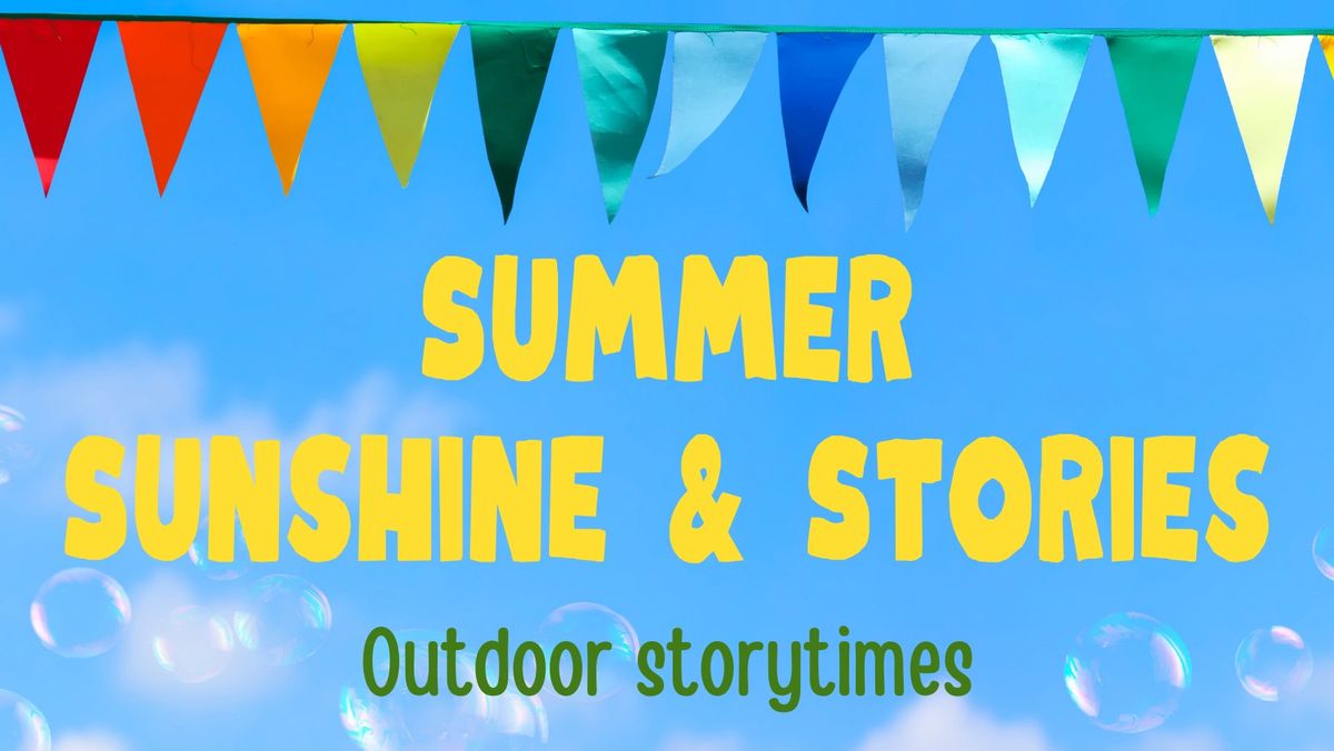 Sunshine and Stories Outdoor Storytime