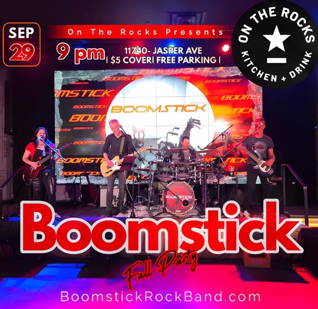 BOOMSTICK AT ON THE ROCKS