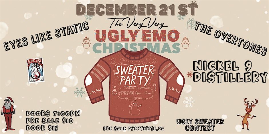 Ugly Emo Sweater Party!