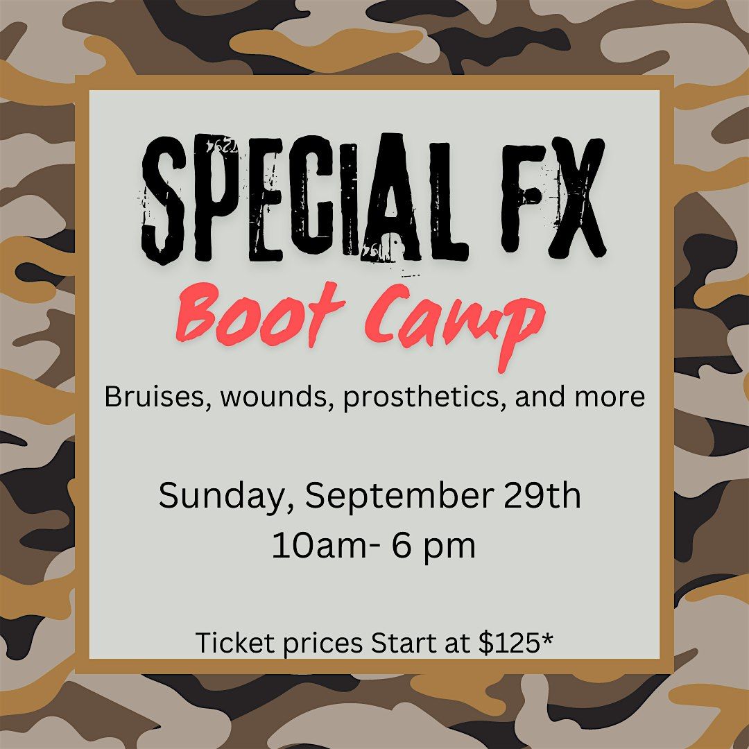 Special FX Bootcamp