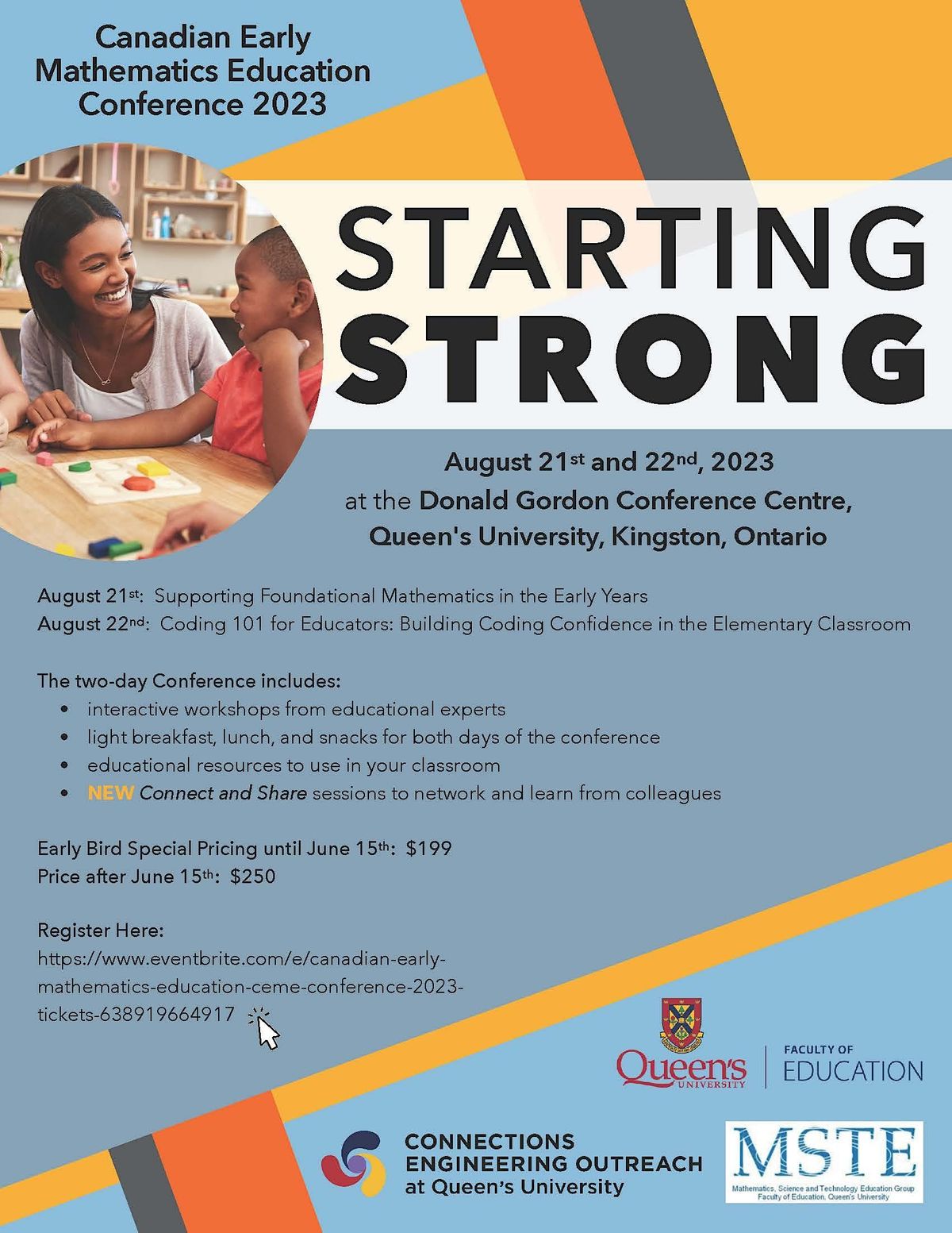 Canadian Early Mathematics Education (CEME) Conference 2023, Donald