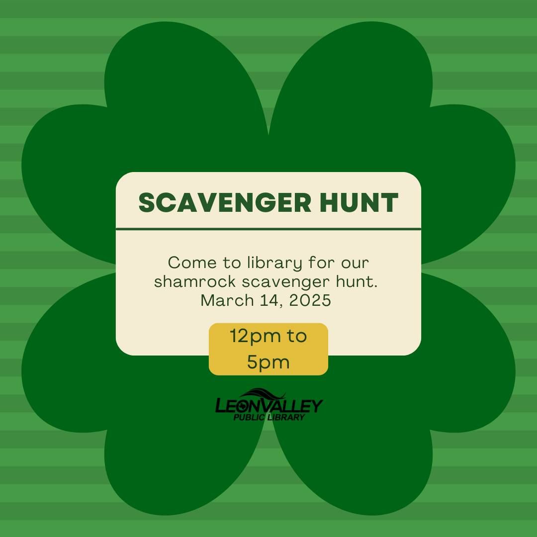 Shamrock Scavenger Hunt