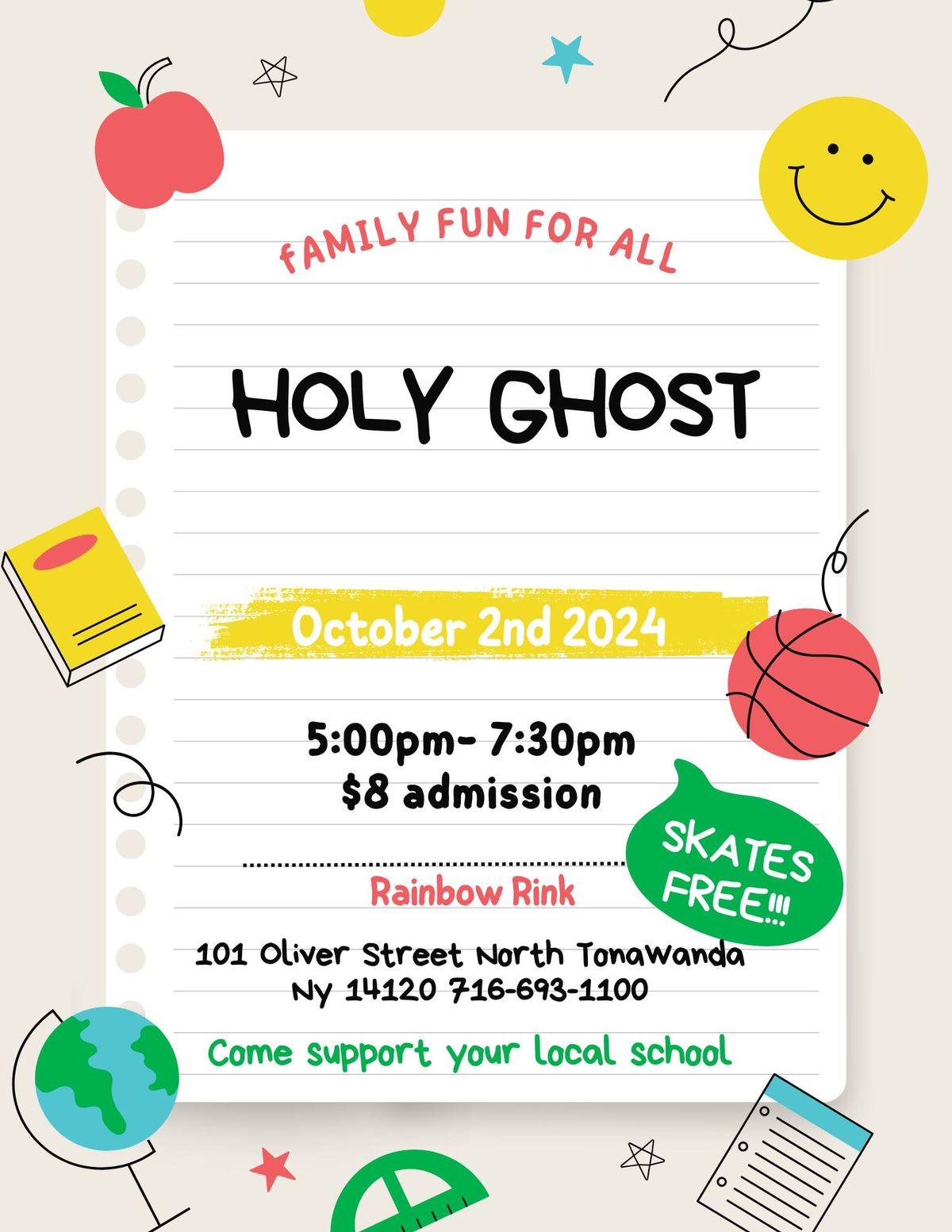 Holy Ghost Fundraiser