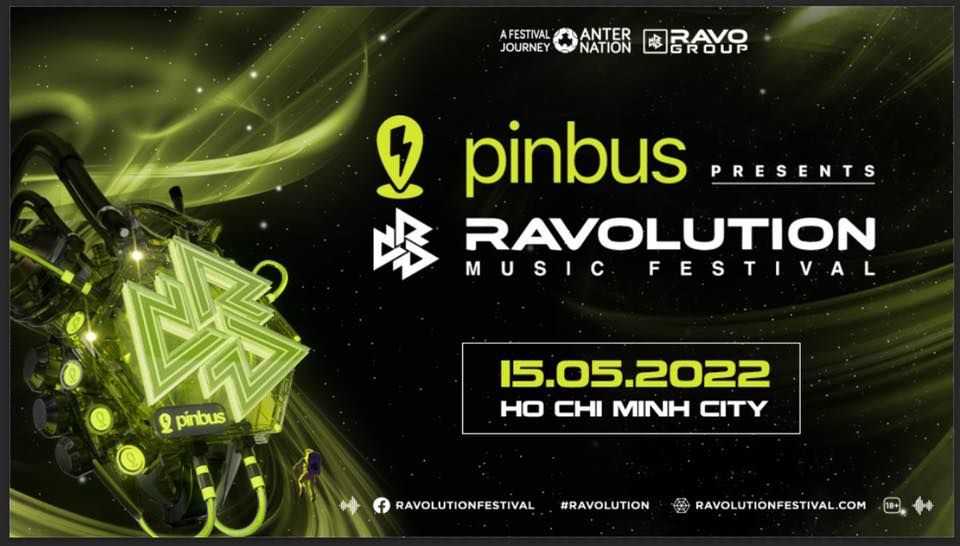 Pinbus presents Ravolution Music Festival (Official) | Sun 15.05.2022