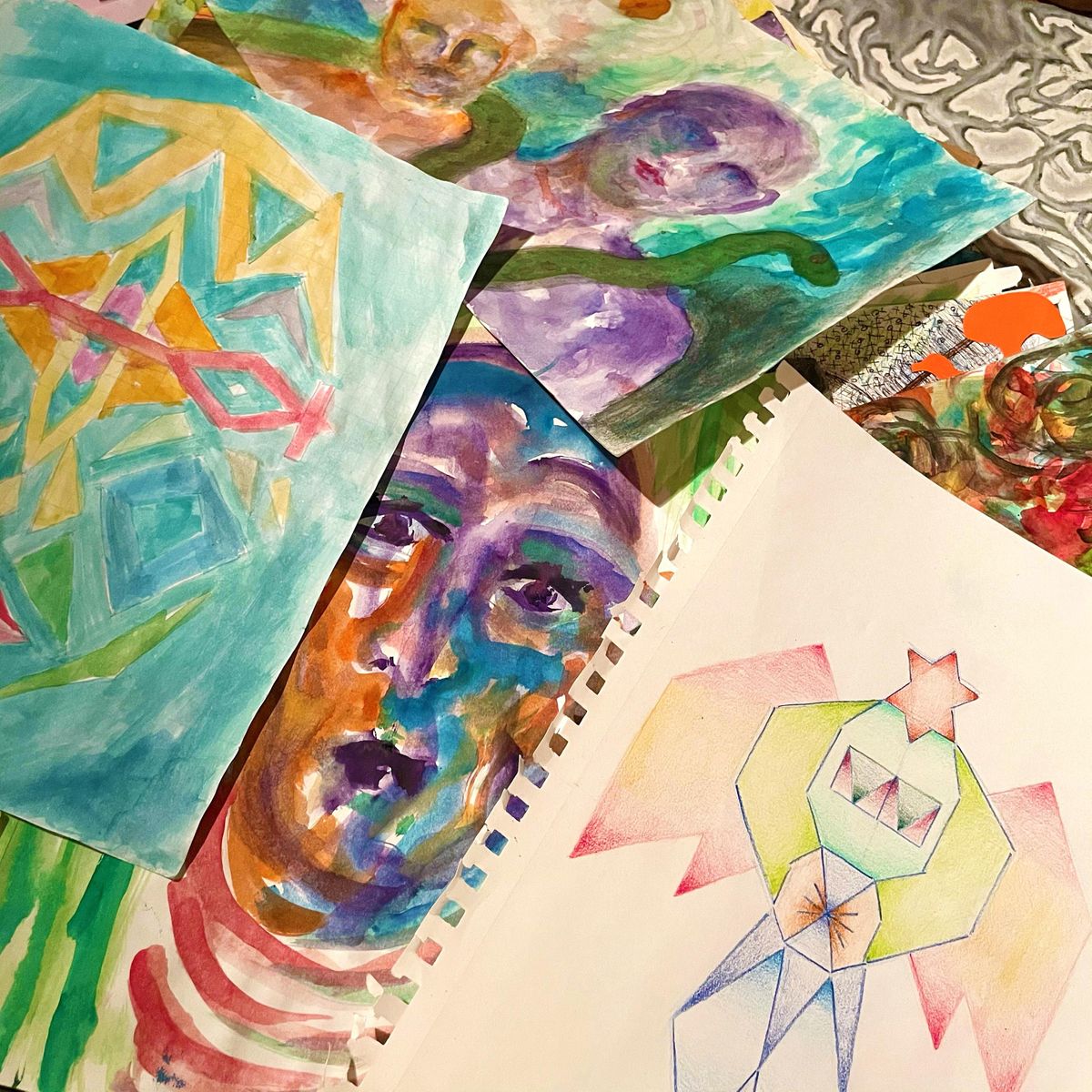 Art Therapy with Music Relaxation