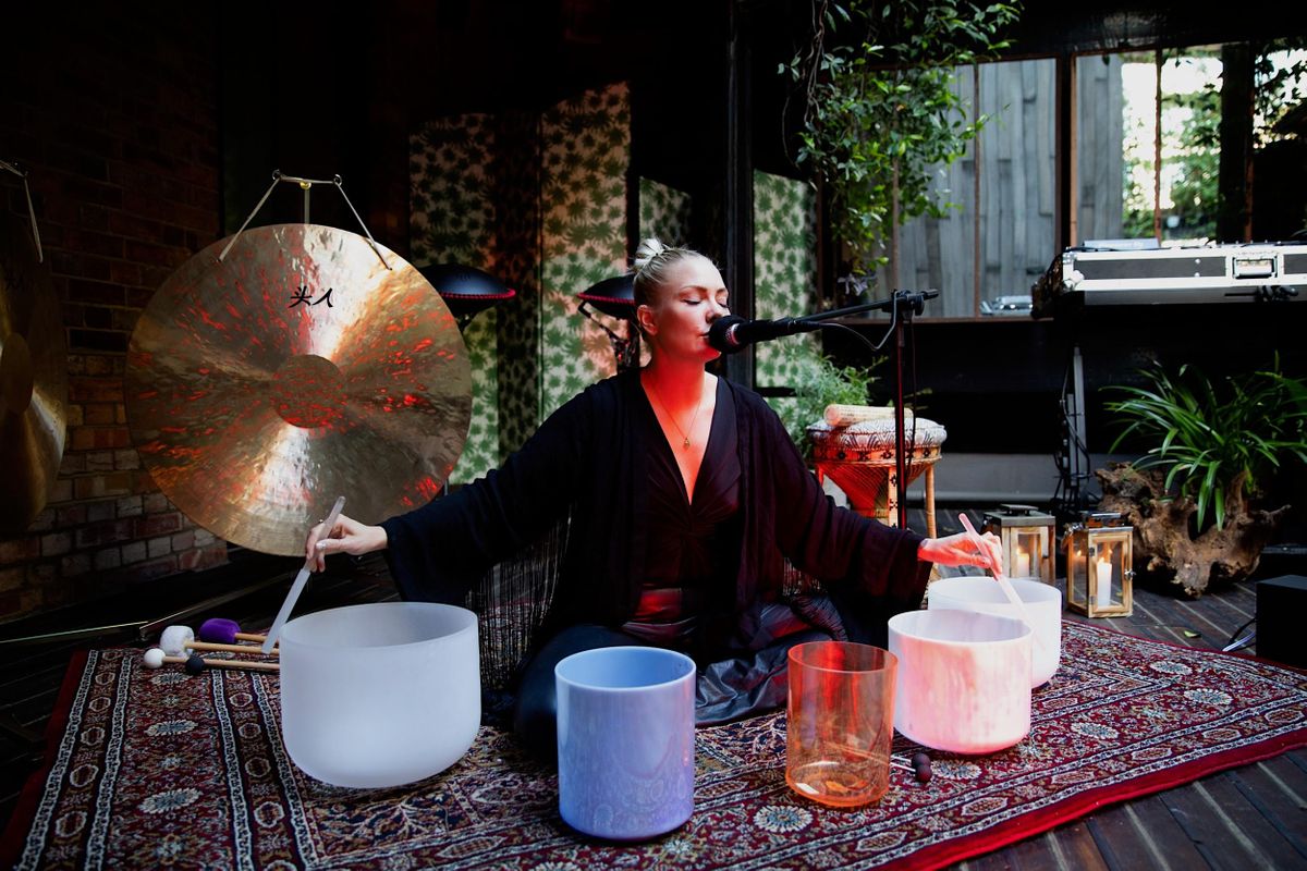 FULL MOON SOUND BATH ON THE JUREMA TERRACE  AT THE MANDRAKE