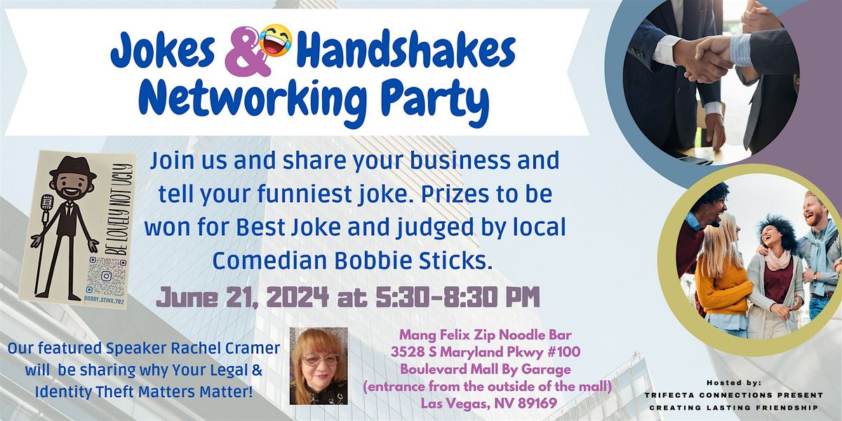 Jokes & Handshakes Networking Party
