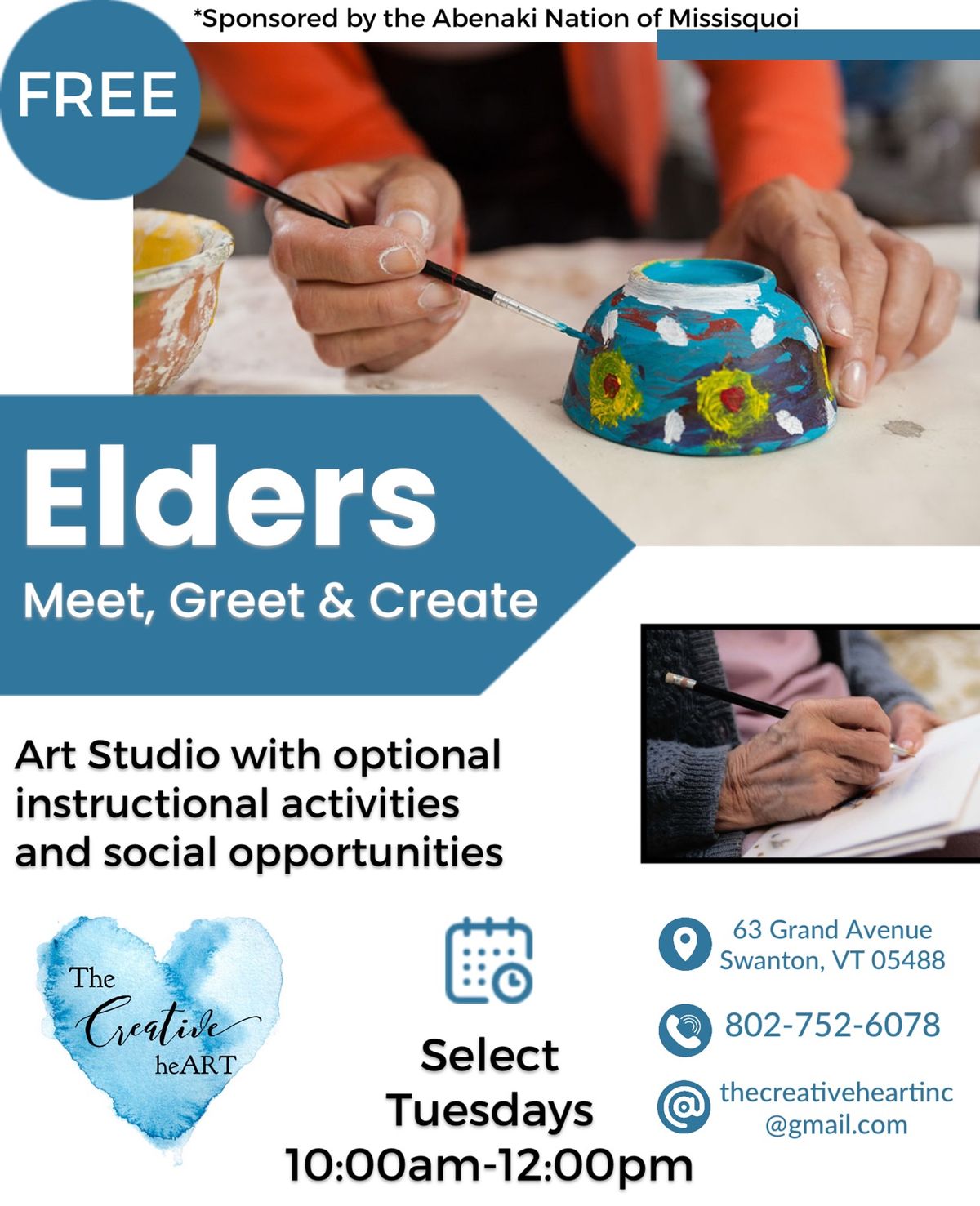 Elders Meet, Greet and Create 
