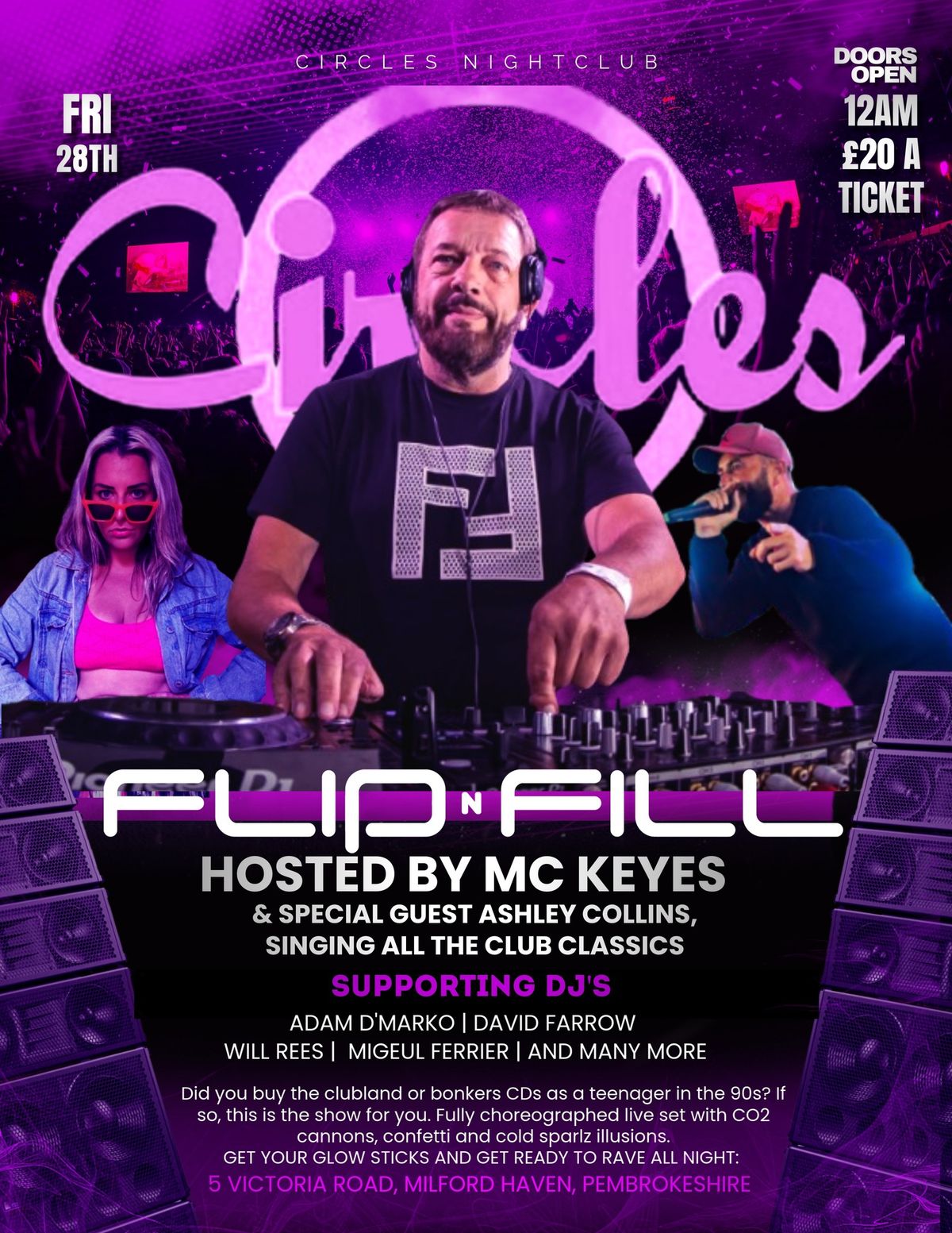 flip n fill hosted by mc keys