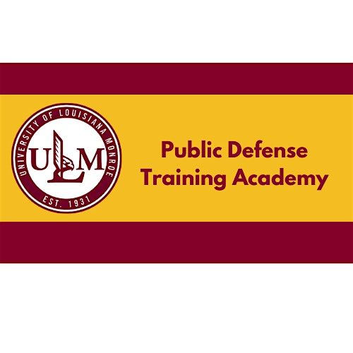 Public Defense Training Academy: Muder 101