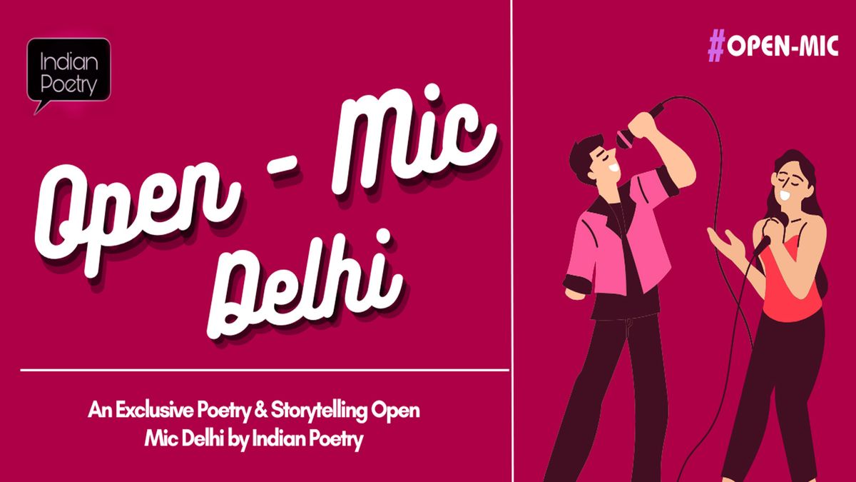 A Poetry &amp; Storytelling Open Mic Event