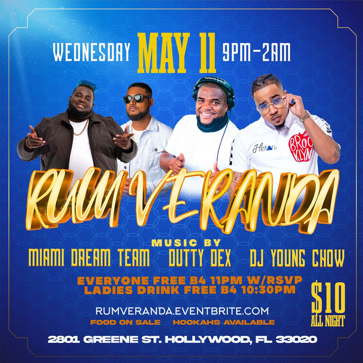 RUM VERANDA - DJ YOUNG CHOW LIVE