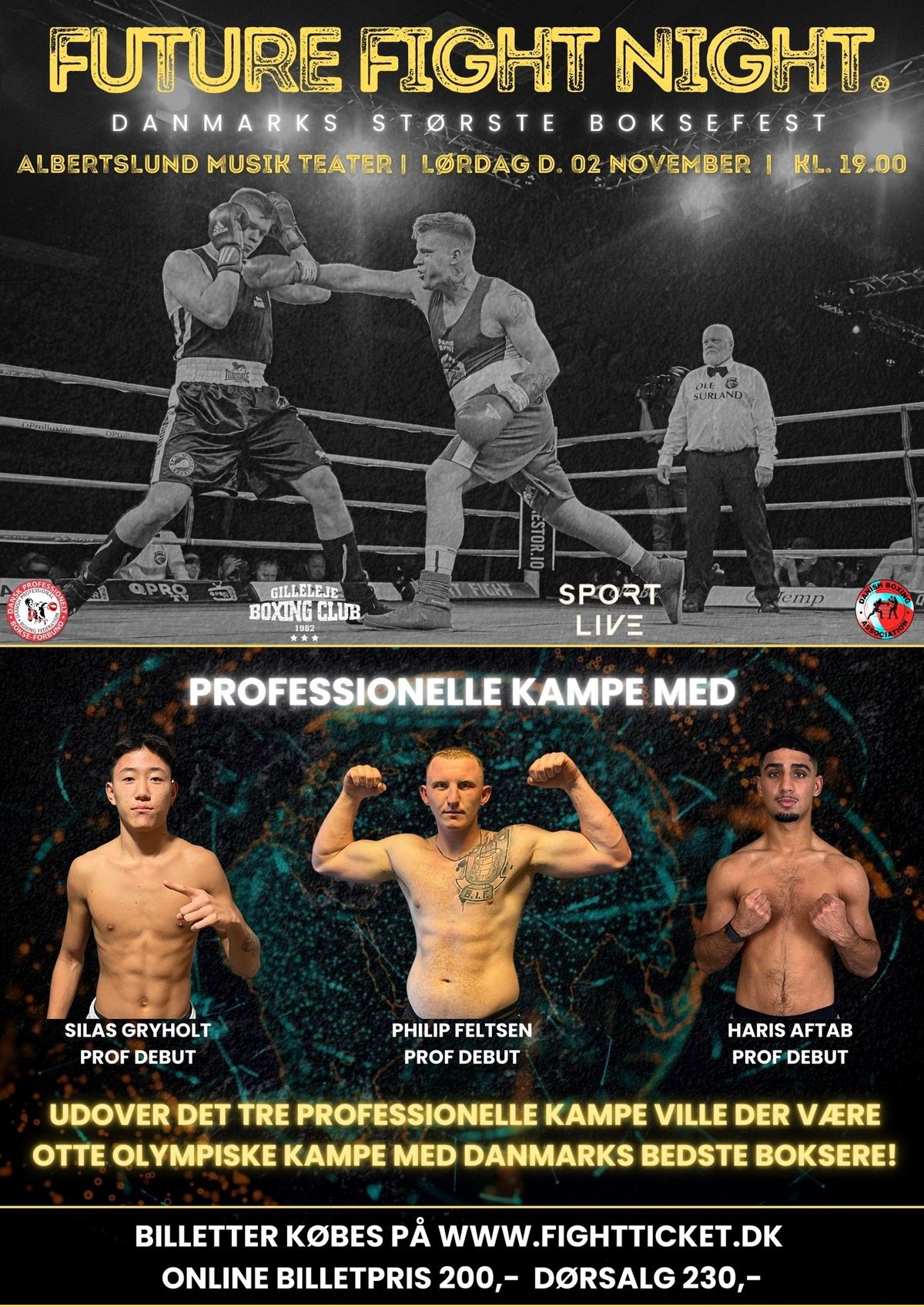 Future Fight Night i Albertslund Musik Teater 