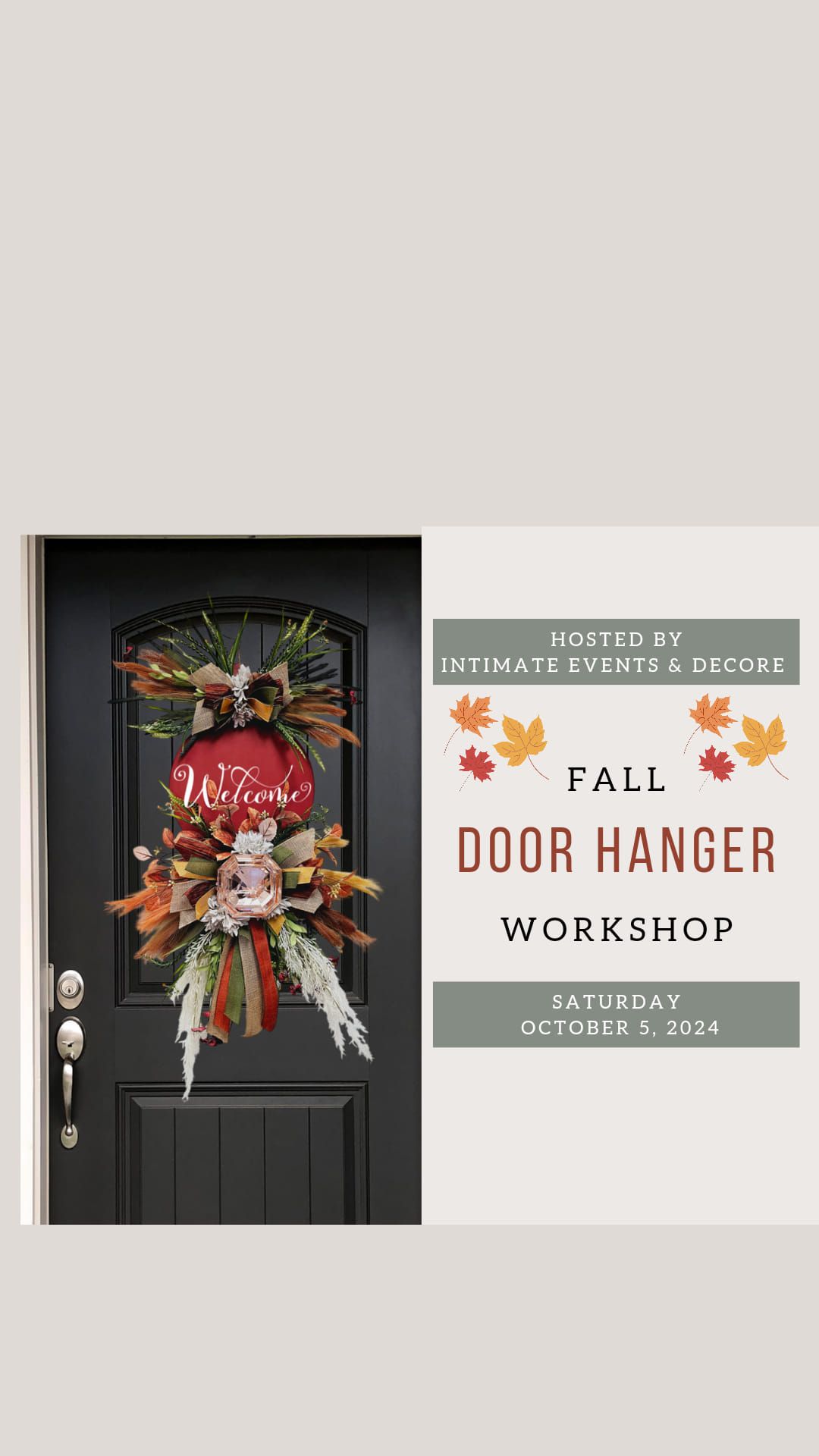 Door Hanger Workshop 