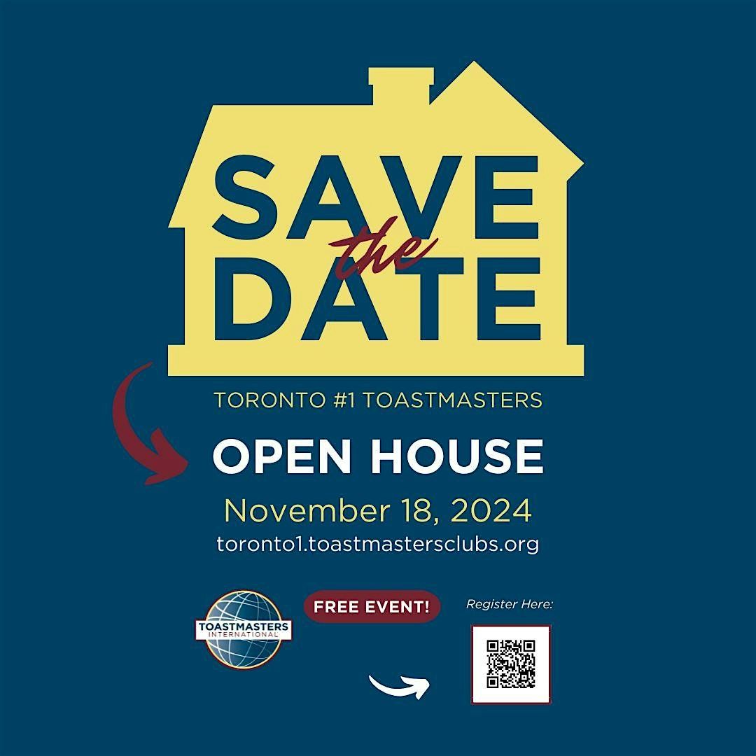 Toronto #1 Toastmasters Club Open House