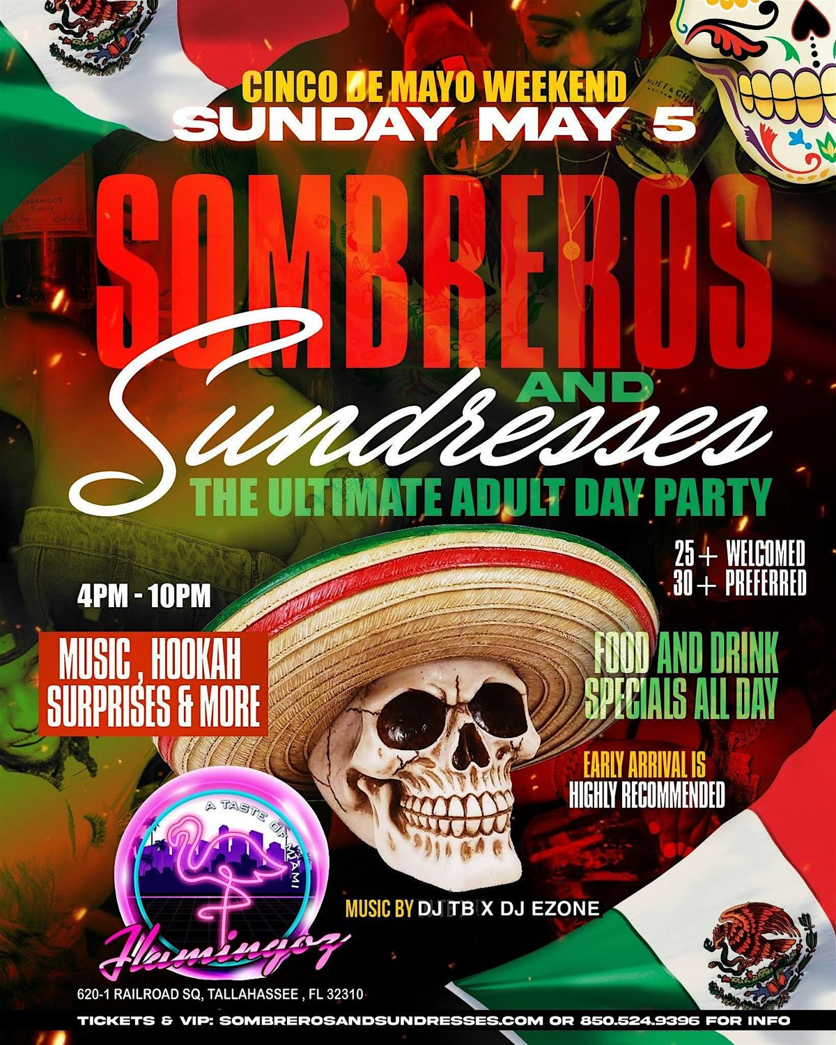 Sombreros & Sundresses - Ultimate Cinco De Mayo Adult Day-Party