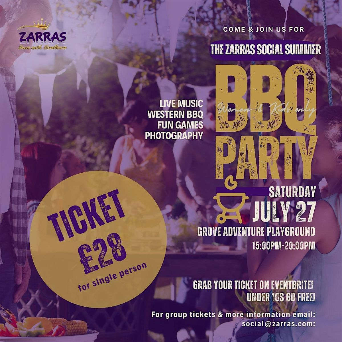 ZARRAS SOCIAL SUMMER BBQ