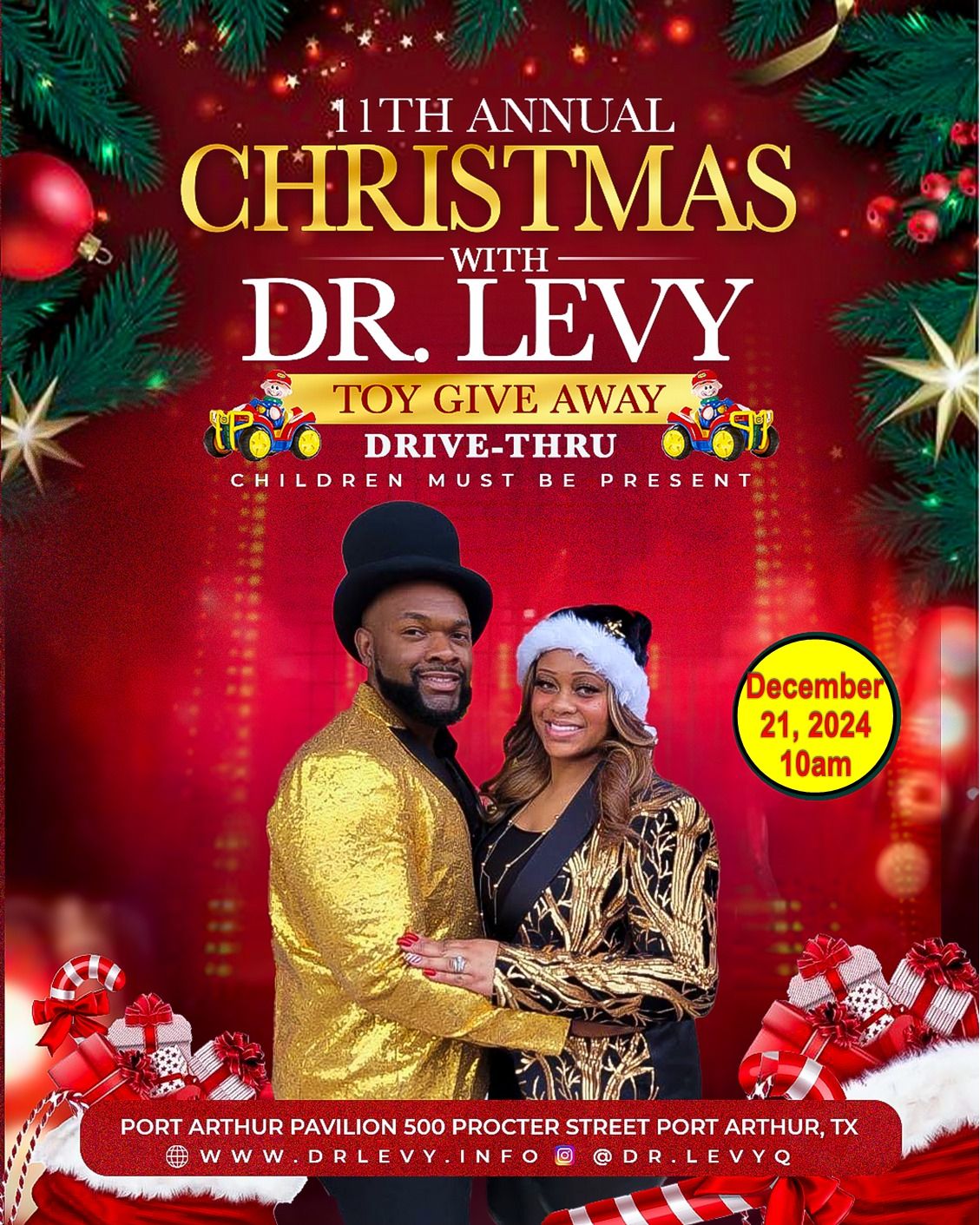 Christmas with Dr. Levy