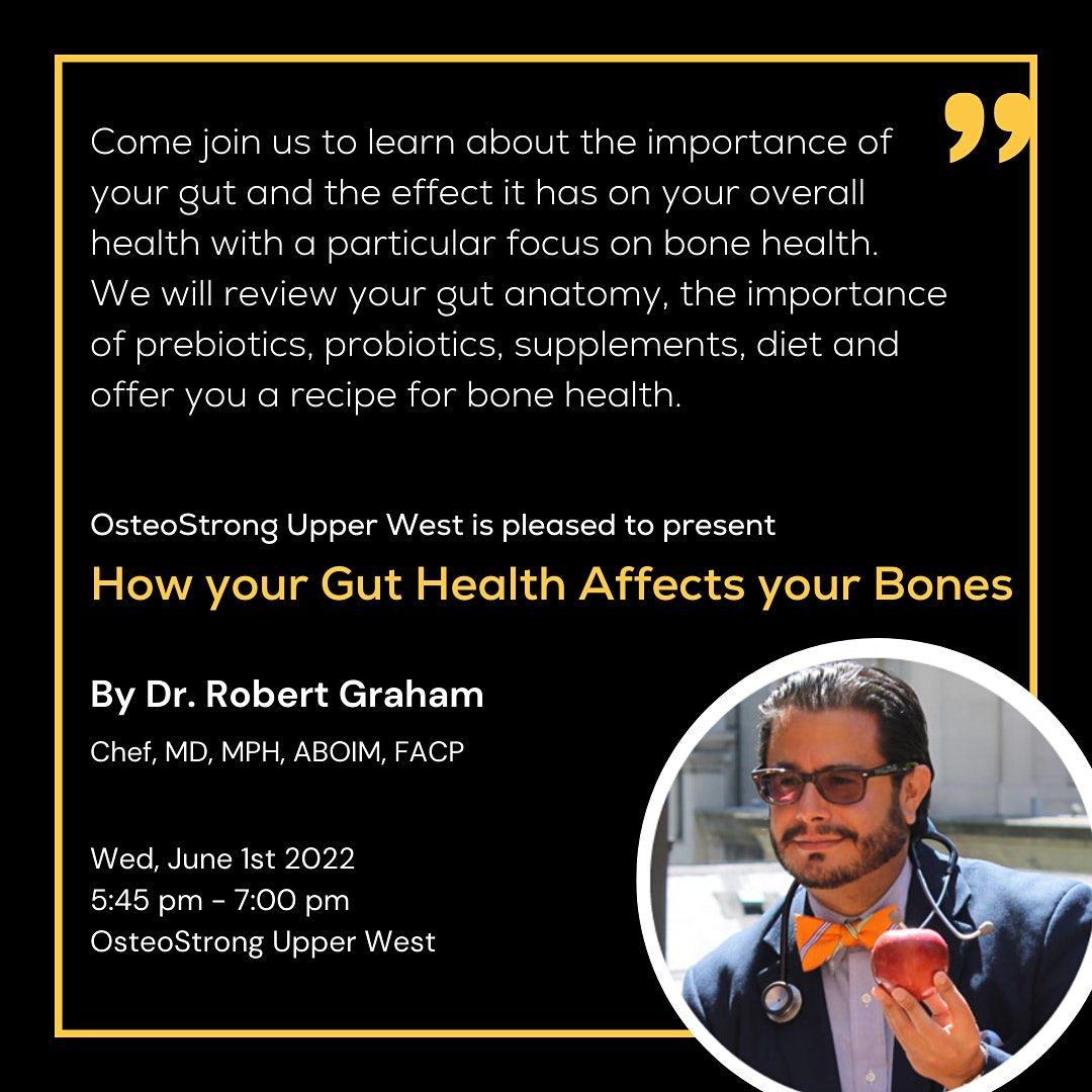 How your Gut Health Affects your Bones