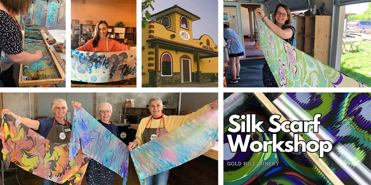 Create a Silk Scarf, SIP & DIP Workshop- Oliver