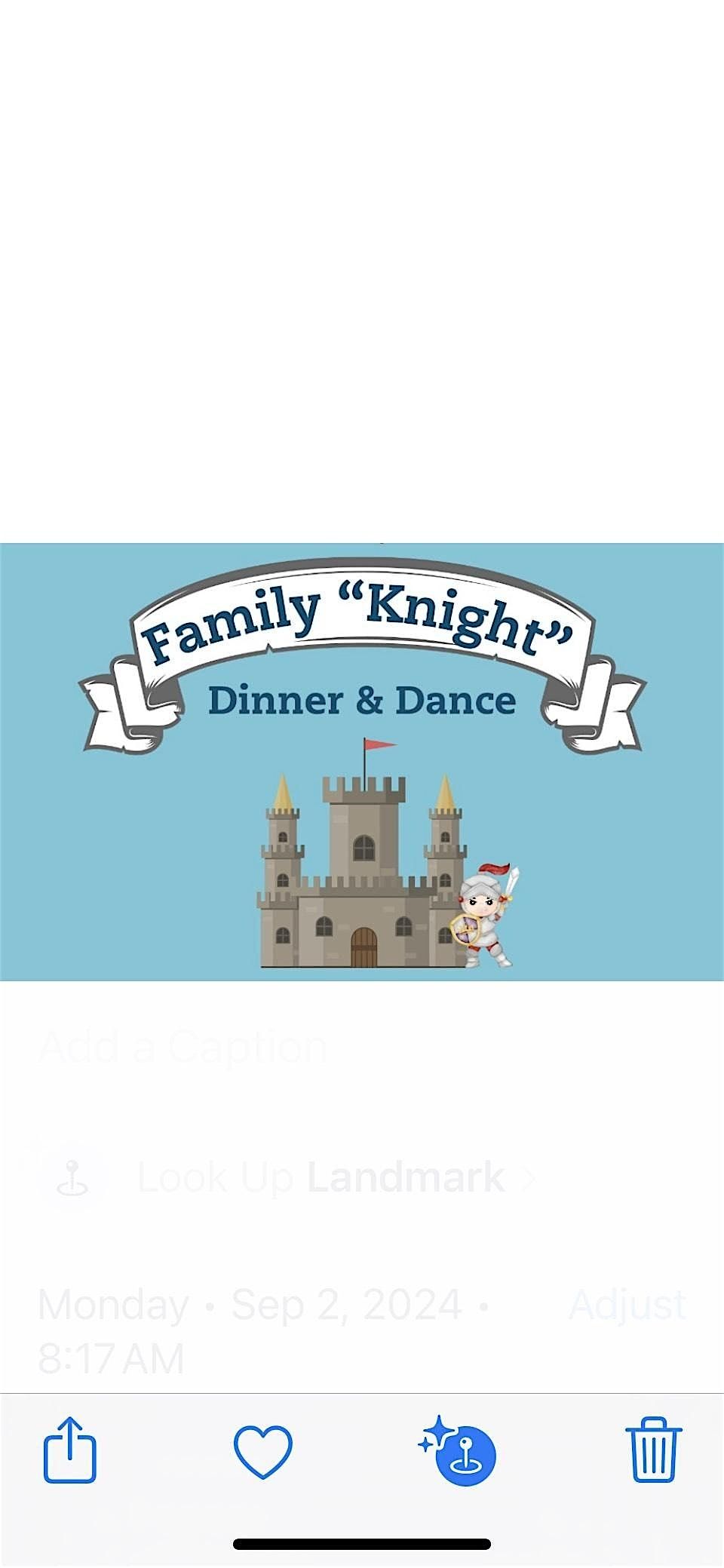 Chick-fil-A Family "Knight" Dinner & Dance