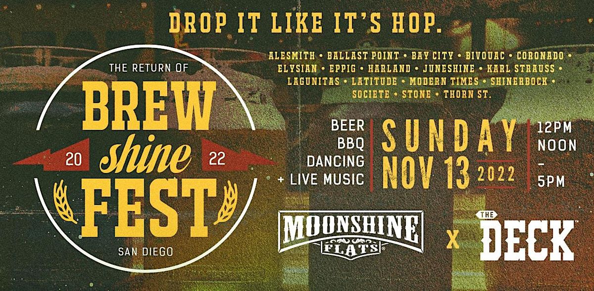 BREWSHINE Beer Fest 2022 - San Diego