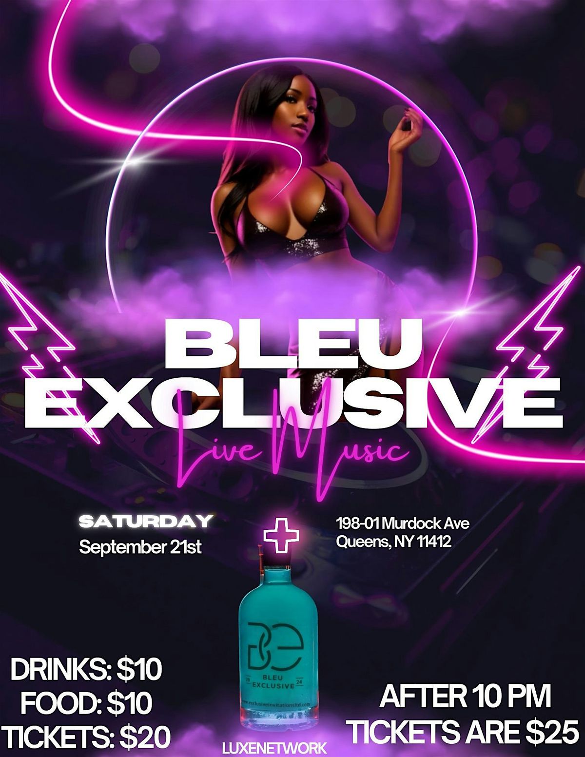 Bleu Exclusive Live Music