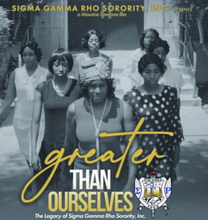 SCREENTALK NJ | GREATER THAN OURSELVES: The Legacy of Sigma Gamma Rho