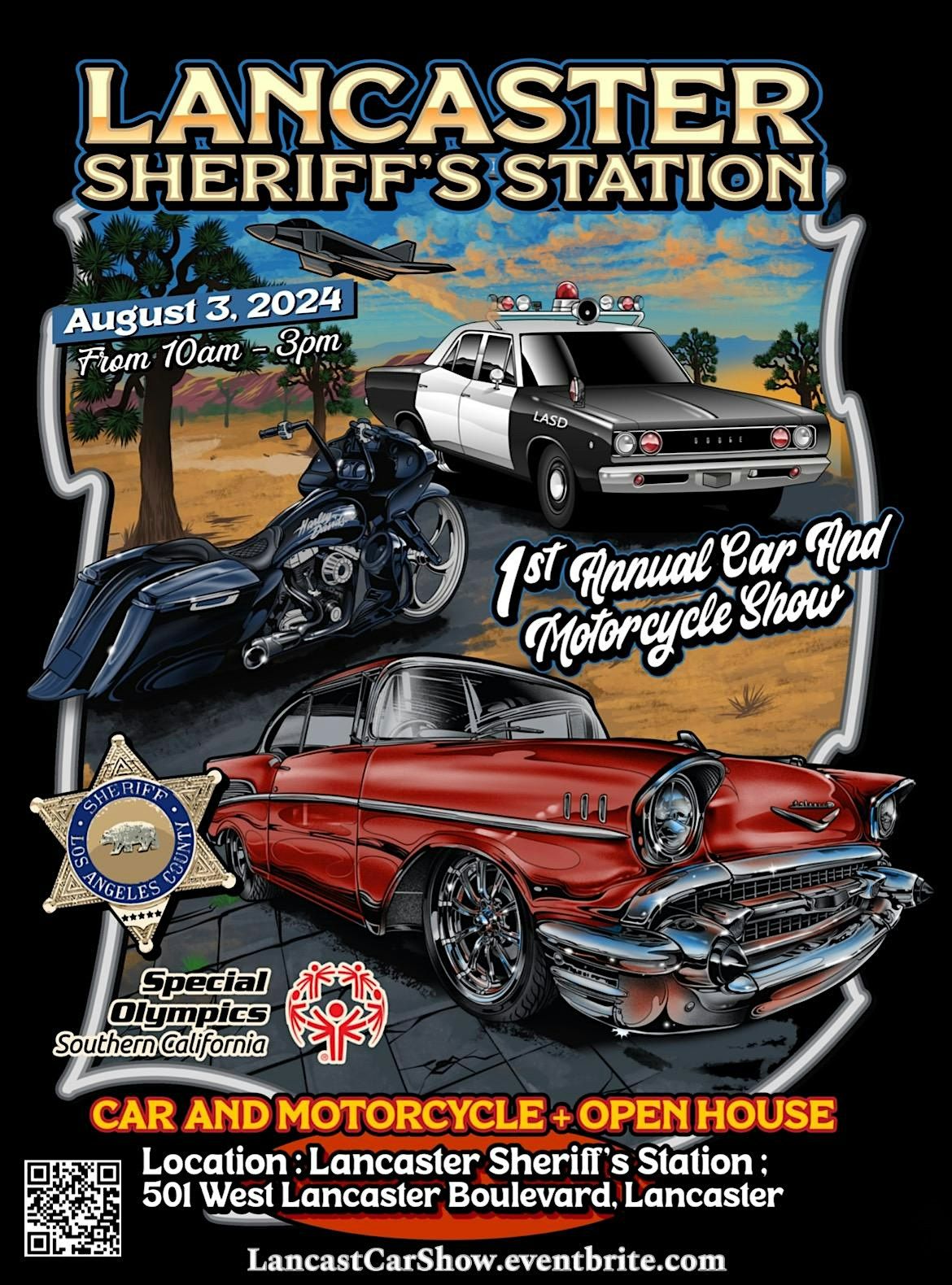 Lancaster Sheriff's Station Car and Motorcycle Show +Open House